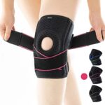 DOUFURT Knee Brace with Side Stabilizers for Meniscus Tear Knee Pain ACL MCL Injury Recovery Adjustable Knee Support Men and Women